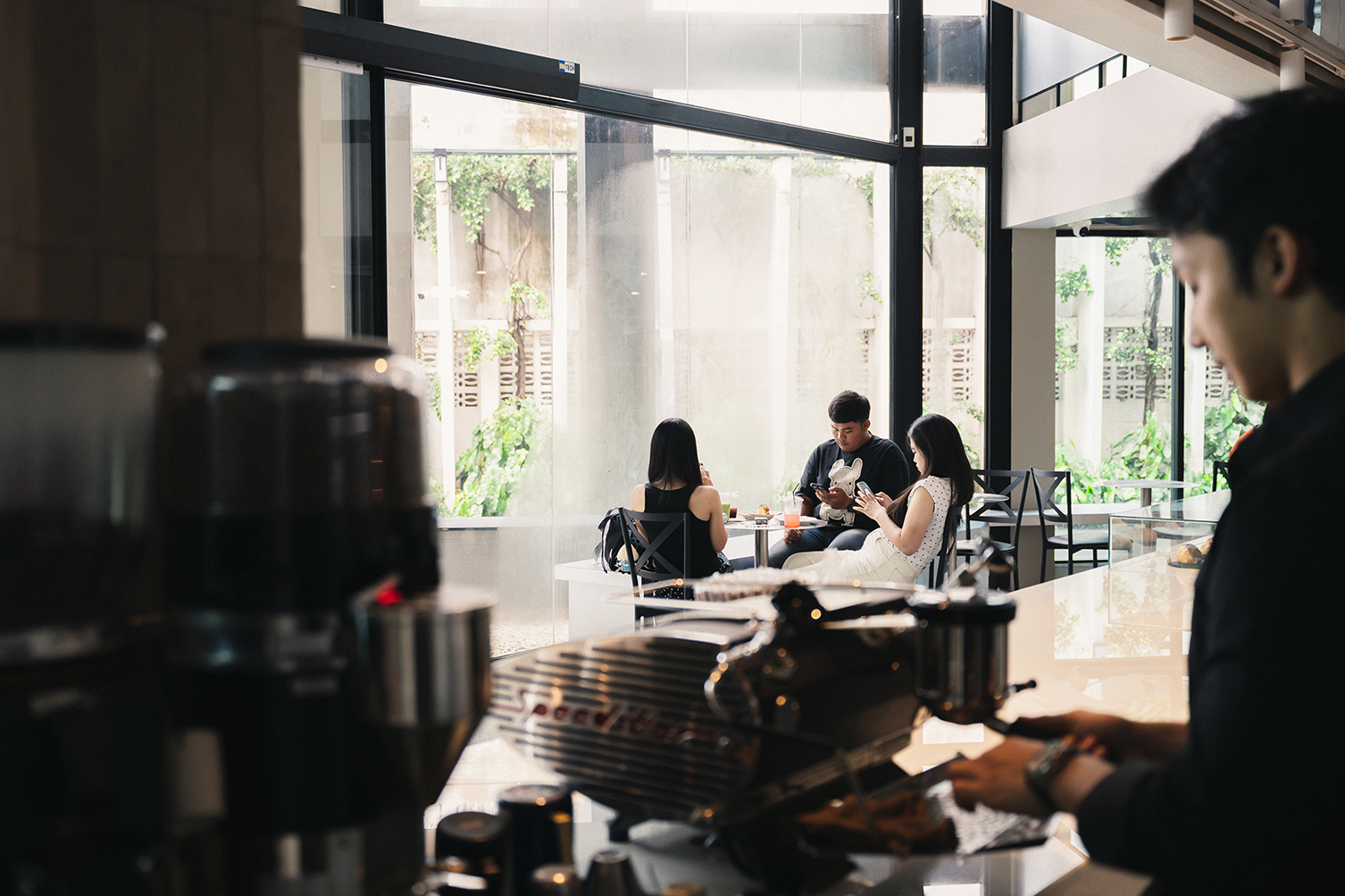 Blur Coffee interior